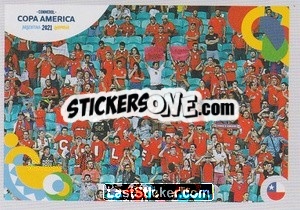 Sticker Fans - CONMEBOL Copa América 2021 Preview - Panini