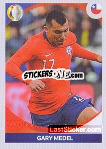 Sticker Gary Medel (in action) - CONMEBOL Copa América 2021 Preview - Panini