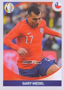 Figurina Gary Medel (in action) - CONMEBOL Copa América 2021 Preview - Panini