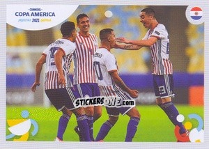 Sticker Celebration - CONMEBOL Copa América 2021 Preview - Panini