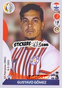Sticker Gustavo Gómez (captain) - CONMEBOL Copa América 2021 Preview - Panini
