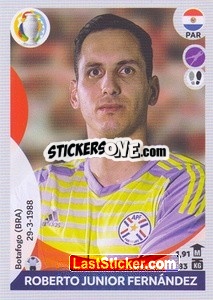 Sticker Roberto Junior Fernández