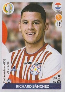 Figurina Richard Sánchez - CONMEBOL Copa América 2021 Preview - Panini