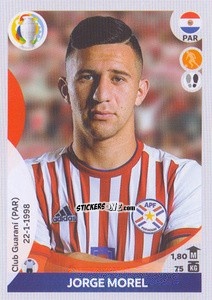 Sticker Jorge Morel - CONMEBOL Copa América 2021 Preview n. 191 - Panini