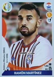 Sticker Ramón Martínez - CONMEBOL Copa América 2021 Preview n. 195 - Panini