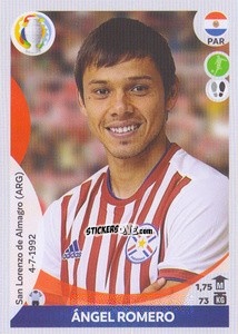 Sticker Ángel Romero - CONMEBOL Copa América 2021 Preview n. 196 - Panini