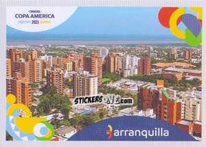 Sticker Barranquilla - CONMEBOL Copa América 2021 Preview n. 199 - Panini