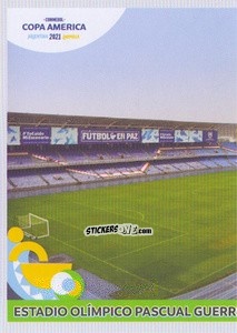 Sticker Estadio Olímpico Pascual Guerrero - CONMEBOL Copa América 2021 Preview n. 205 - Panini