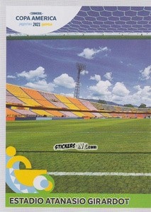 Sticker Estadio Atanasio Girardot - CONMEBOL Copa América 2021 Preview n. 209 - Panini