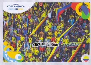 Sticker Fans - CONMEBOL Copa América 2021 Preview - Panini