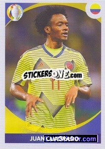 Sticker Juan Quadrado (in action) - CONMEBOL Copa América 2021 Preview - Panini