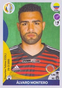 Figurina Álvaro Montero - CONMEBOL Copa América 2021 Preview n. 223 - Panini