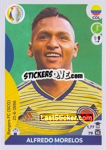 Sticker Alfredo Morelos - CONMEBOL Copa América 2021 Preview - Panini