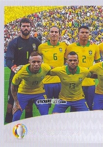 Sticker Team - CONMEBOL Copa América 2021 Preview n. 242 - Panini