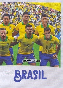 Sticker Team - CONMEBOL Copa América 2021 Preview n. 243 - Panini