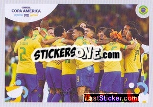 Sticker Celebration - CONMEBOL Copa América 2021 Preview - Panini