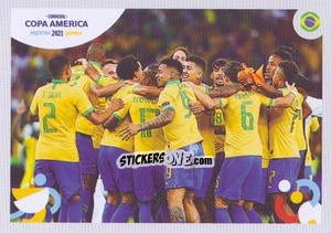 Sticker Celebration - CONMEBOL Copa América 2021 Preview - Panini