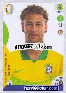Sticker Neymar Jr (captain) - CONMEBOL Copa América 2021 Preview - Panini