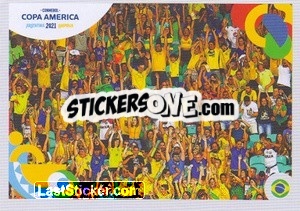 Figurina Fans - CONMEBOL Copa América 2021 Preview - Panini