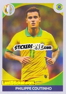 Sticker Philippe Coutinho (in action) - CONMEBOL Copa América 2021 Preview - Panini
