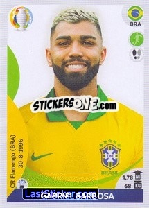 Sticker Gabriel Barbosa - CONMEBOL Copa América 2021 Preview - Panini