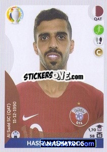 Sticker Hassan Alhaydos (captain) - CONMEBOL Copa América 2021 Preview - Panini