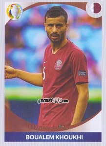 Sticker Boualem Khoukhi (in action) - CONMEBOL Copa América 2021 Preview n. 278 - Panini