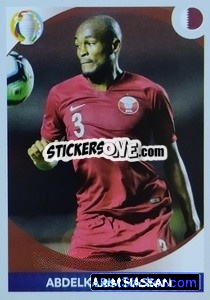 Sticker Abdelkarim Hassan (in action) - CONMEBOL Copa América 2021 Preview - Panini