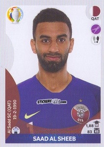 Sticker Saad Al Sheeb - CONMEBOL Copa América 2021 Preview n. 283 - Panini