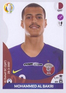 Cromo Mohammed Al Bakri - CONMEBOL Copa América 2021 Preview - Panini