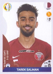 Sticker Tarek Salman - CONMEBOL Copa América 2021 Preview n. 292 - Panini