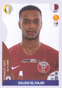 Sticker Salem Al Hajri - CONMEBOL Copa América 2021 Preview n. 293 - Panini