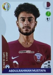 Figurina Abdulrahman Mustafa - CONMEBOL Copa América 2021 Preview - Panini