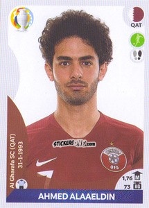 Sticker Ahmed Alaaeldin - CONMEBOL Copa América 2021 Preview n. 299 - Panini