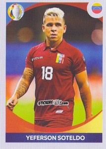 Sticker Yeferson Soteldo (in action) - CONMEBOL Copa América 2021 Preview n. 311 - Panini