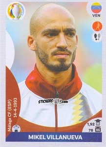 Sticker Mikel Villanueva - CONMEBOL Copa América 2021 Preview n. 315 - Panini