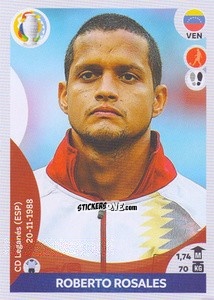 Sticker Roberto Rosales - CONMEBOL Copa América 2021 Preview n. 317 - Panini