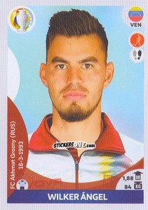 Sticker Wilker Ángel - CONMEBOL Copa América 2021 Preview n. 318 - Panini