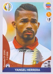Sticker Yangel Herrera - CONMEBOL Copa América 2021 Preview n. 326 - Panini