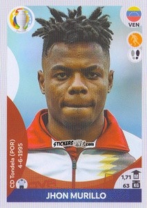 Sticker Jhon Murillo - CONMEBOL Copa América 2021 Preview n. 327 - Panini
