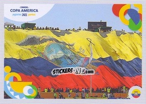 Sticker Fans - CONMEBOL Copa América 2021 Preview n. 337 - Panini