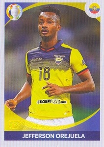 Figurina Jefferson Orejuela (in action) - CONMEBOL Copa América 2021 Preview n. 341 - Panini