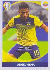 Cromo Ángel Mena (in action) - CONMEBOL Copa América 2021 Preview - Panini