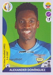 Sticker Alexander Domínguez - CONMEBOL Copa América 2021 Preview n. 343 - Panini