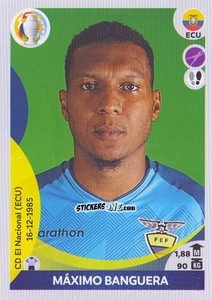 Figurina Maximo Banguero - CONMEBOL Copa América 2021 Preview n. 344 - Panini