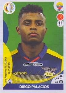 Sticker Diego Palacios - CONMEBOL Copa América 2021 Preview n. 348 - Panini