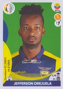 Sticker Jefferson Orejuela - CONMEBOL Copa América 2021 Preview n. 355 - Panini
