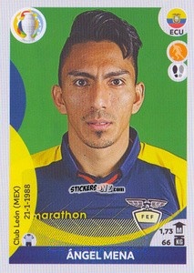 Sticker Ángel Mena - CONMEBOL Copa América 2021 Preview n. 356 - Panini