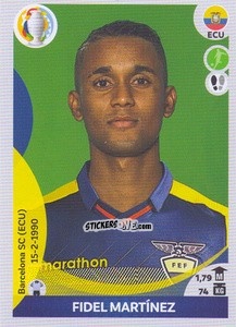 Sticker Fidel Martínez - CONMEBOL Copa América 2021 Preview n. 359 - Panini
