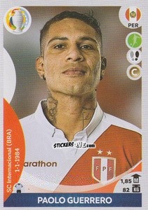 Cromo Paolo Guerrero (captain)